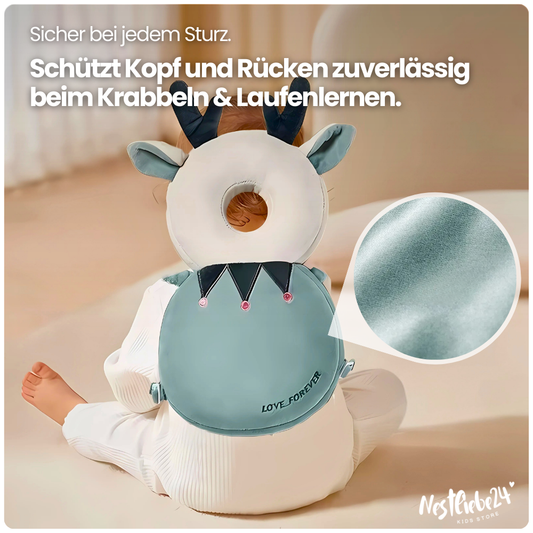 Sicherheits-Rückenkissen für Babys – Rundumschutz beim Laufenlernen