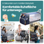 3-in-1 Wickelrucksack mit faltbarem Babybett – Für maximale Flexibilität unterwegs
