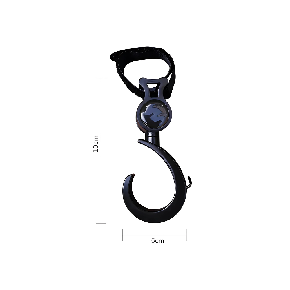 360° Kinderwagen-Haken – Robust, praktisch & vielseitig