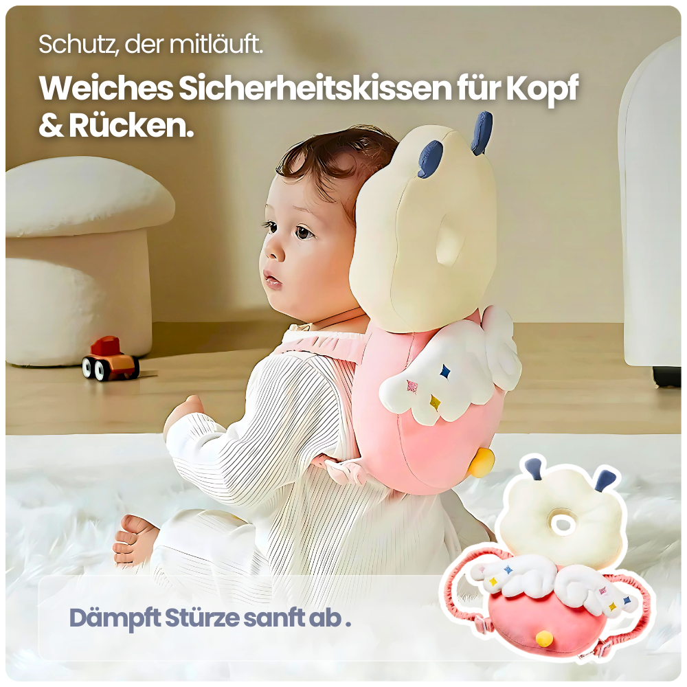 Sicherheits-Rückenkissen für Babys – Rundumschutz beim Laufenlernen