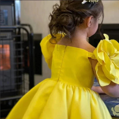 Festliches Off-Shoulder Kleid für Mädchen; süß und elegant