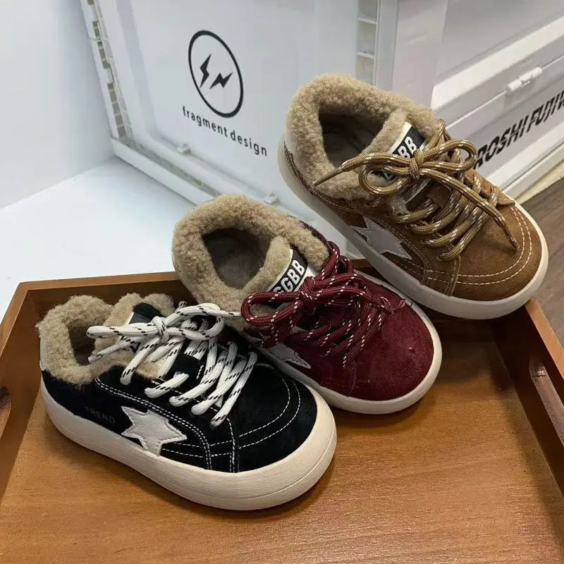 Baby Outdoor Schuhe - Winterschuhe für Jungen und Mädchen mit Warmfutter