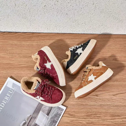 Baby Outdoor Schuhe - Winterschuhe für Jungen und Mädchen mit Warmfutter