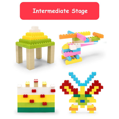 125/250g Bunte Bausteine-DIY Kreatives Spielzeug