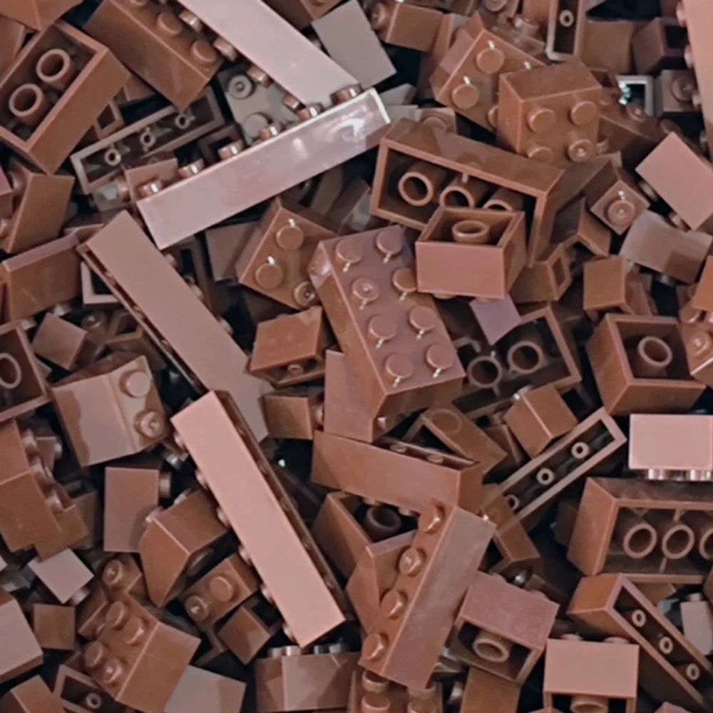 125/250g Bunte Bausteine-DIY Kreatives Spielzeug