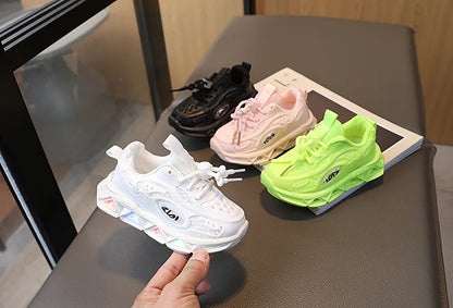 Babyschuhe für Mädchen und Jungen mit LED-Sohle