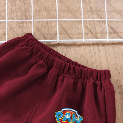 PAW PATROL 2 Tlg-Set Langarmiges Shirt mit Hose; Kuschelig, praktisch, warm