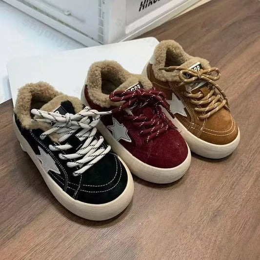 Baby Outdoor Schuhe - Winterschuhe für Jungen und Mädchen mit Warmfutter