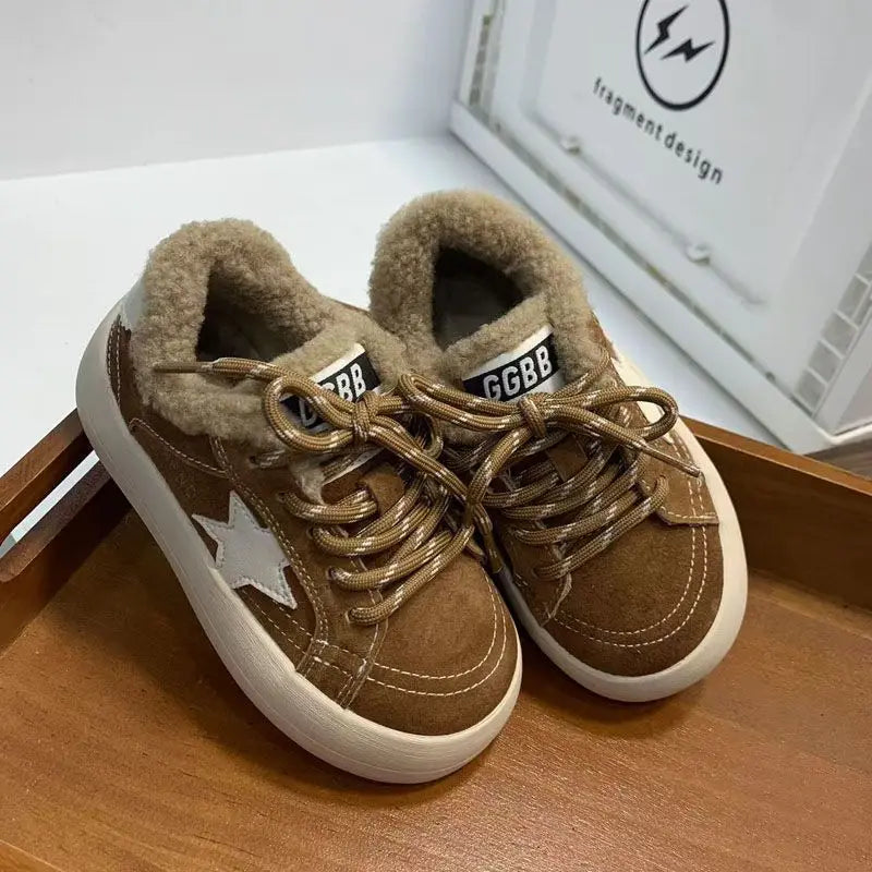 Baby Outdoor Schuhe - Winterschuhe für Jungen und Mädchen mit Warmfutter