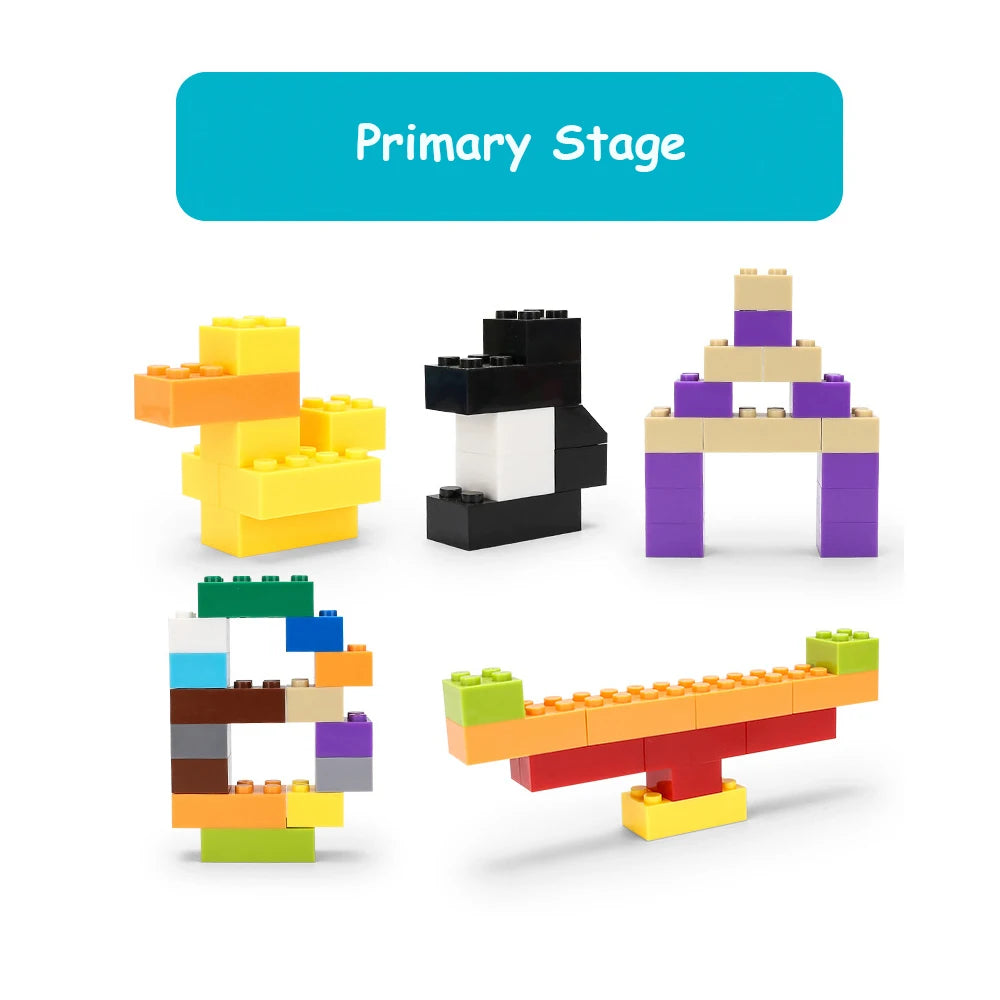 125/250g Bunte Bausteine-DIY Kreatives Spielzeug