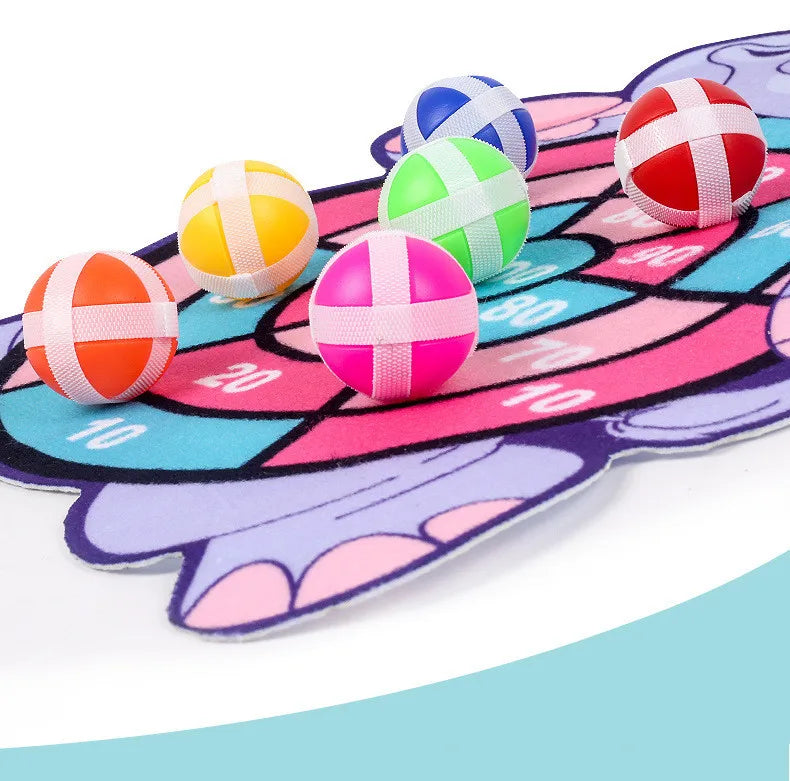 DART für Kinder- Familienspiel bunt, Strategie-und fokussierungsfördernd