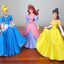 5Pcs/Set Disney Prinzessin Figur; Schneewittchen, Cinderella, Belle, Aurora,Tiana; Spielfiguren kompakt und trendig