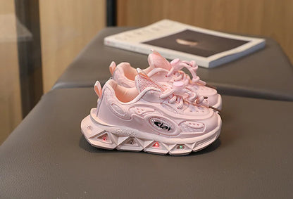 Babyschuhe für Mädchen und Jungen mit LED-Sohle